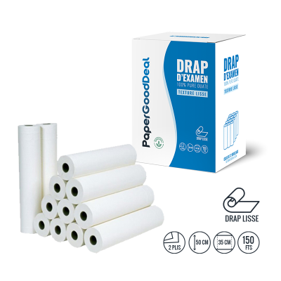 drap d'examen MEDICAL 50x35 150 formats PGD5035 PAPERGOODDEAL drap d'examen MEDICAL 50x35 150 formats PGD5035 PAPERGOODDEAL