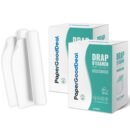 12 Rouleaux de 150 feuille draps d'examen 50x38cm 100% medical-ésthétique qualité professionnelle - 2 colis (24 rouleaux)