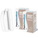 12 Rouleaux de 150 feuilles grande largeur 60x35cm draps d'examen 100% pure ouate médical-ésthétique qualité professionnelle - 2 colis (24 rouleaux)