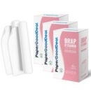 9 rouleaux de 135 feuilles drap d'examen grande largeur 60cmx35cm micro gaufré 100% hygienique medical-ésthétique Qualité proféssionnelle - 3 colis (27 rouleaux)