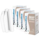 12 Rouleaux de 150 feuilles grande largeur 60x35cm draps d'examen 100% pure ouate médical-ésthétique qualité professionnelle - 4 colis (48 rouleaux)