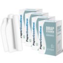 12 Rouleaux de 150 feuilles grande largeur 70x35cm draps d'examen 100% pure ouate pour table medical-ésthétique - 4 colis (48 rouleaux)