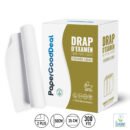 6 Rouleaux compact de 300 feuille draps d'examen 100% hygienique  50x35cm medical-ésthétique qualité professionnelle