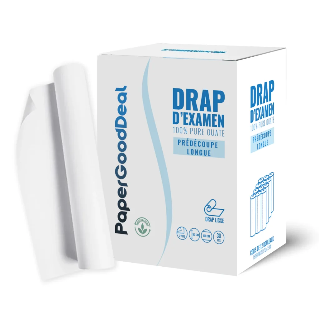 Draps d’examen à prédécoupe longue