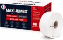 Papier toilette Maxi Jumbo Ultra Soft microgaufré – 6 rouleaux de 280 m