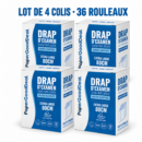 Drap d’examen gaufré 80 cm – 9 rouleaux de 135 feuilles - 4 colis (36 rouleaux)